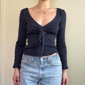 intimately free people shimmery top